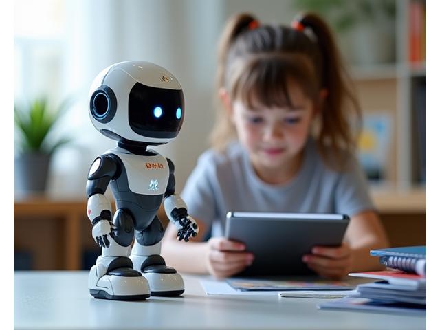 Nexus, a small humanoid robot designed for educational interaction