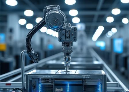 Custom-designed robot for industrial logistics